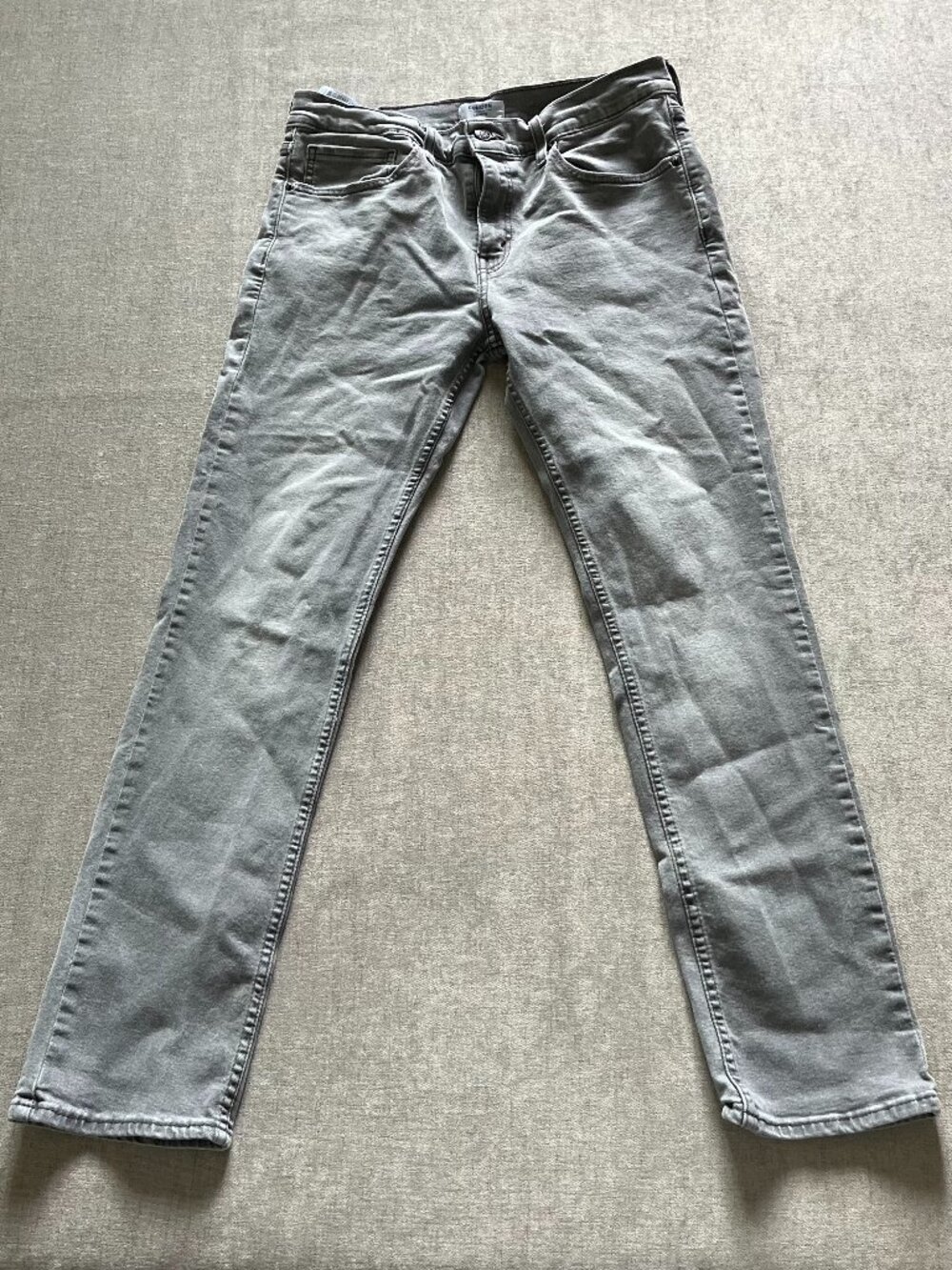 Denizen Levi's 216 Skinny Jeans Men 32x30 Gray Medium Wash Stretch Denim Pants
